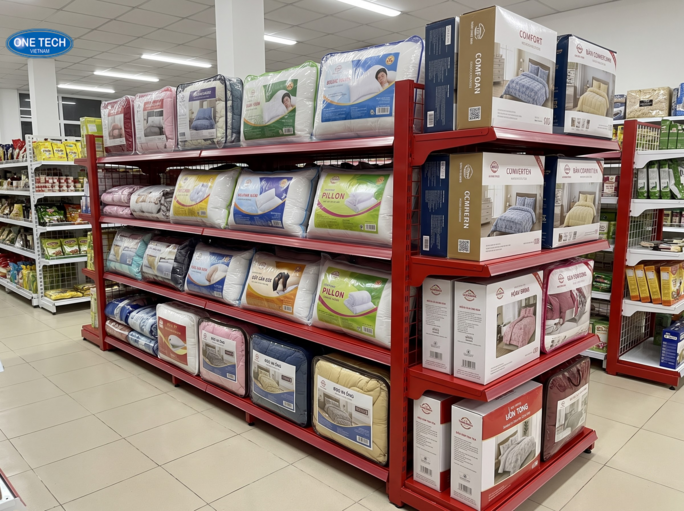 Các loại kệ để chăn ga gối đệm phổ biến tại Ninh Bình
